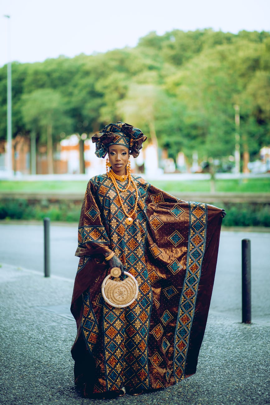 Robe de Gala Africaine Contemporaine